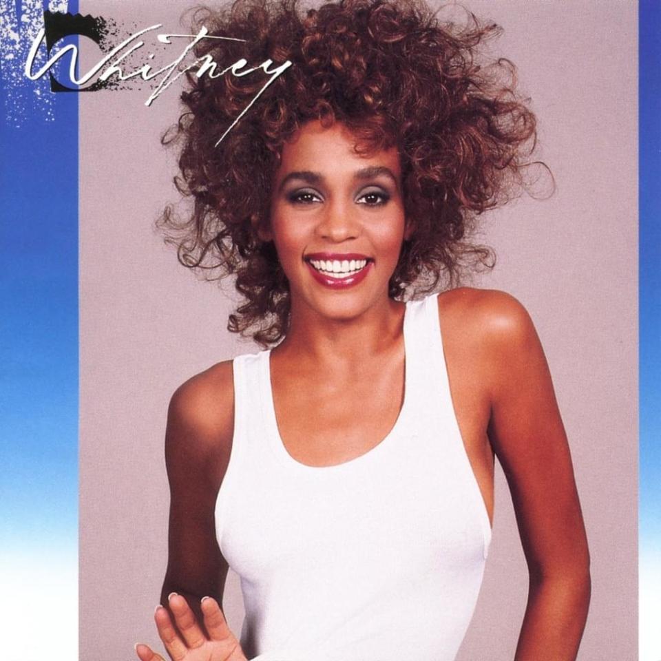 Whitney Houston Whitney artwork.