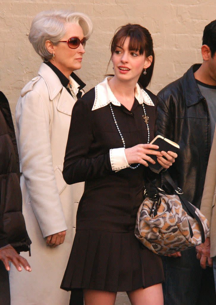 Anne Hathaway y Meryl Streep en 'El diablo viste de Prada'