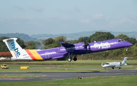 A FlyBe aircraft - Credit: Getty