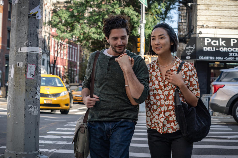 John Magaro, Greta Lee in 