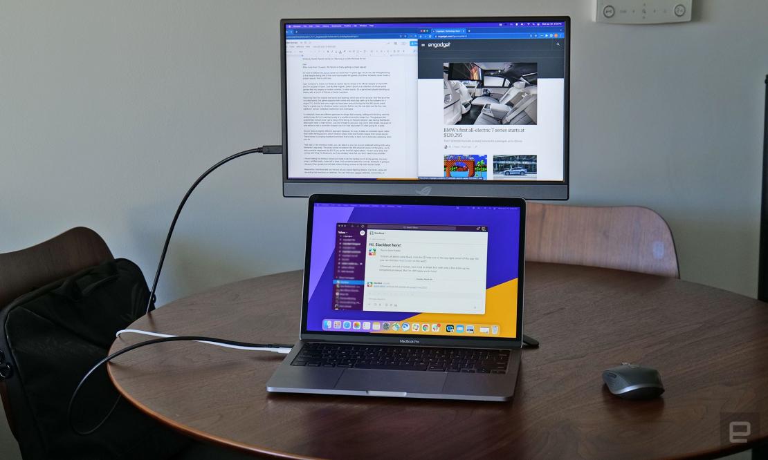 What we bought: How a portable monitor made working from home a lot easier  | Engadget
