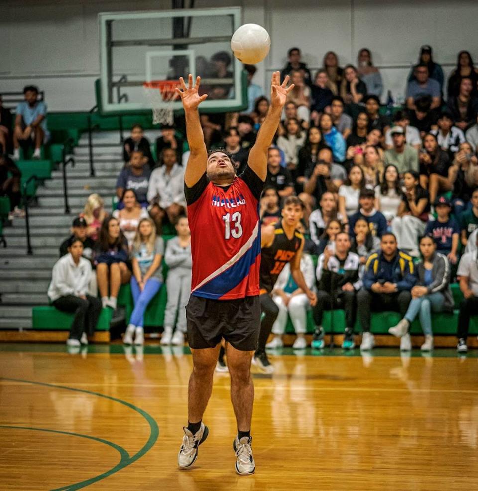 The Miami Dade Boys’ Volleyball All-Star Game at St. Brendan.