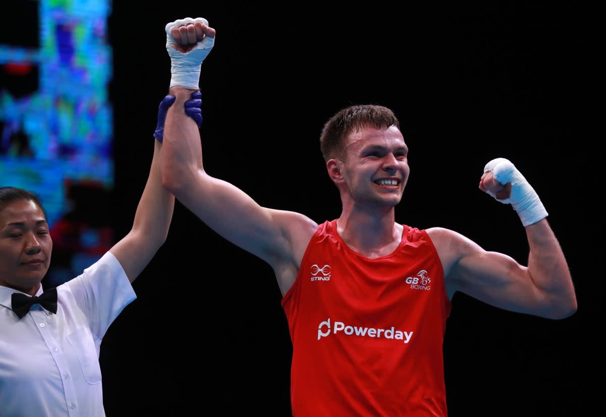 Lewis Richardson is into the middleweight quarter-finals at the Commonwealth Games (Adam Davy/PA) (PA Archive)