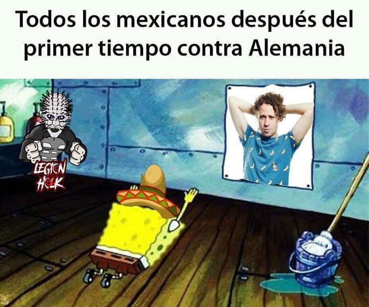 Memes Alemania vs México