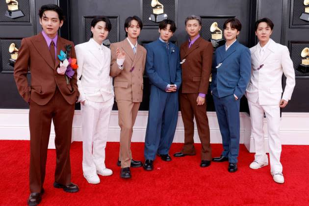 64th Annual GRAMMY Awards - Arrivals - Credit: Frazer Harrison/Getty Images for The Recording Academy