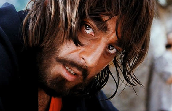 Sanjay Dutt started the trend of long hair in Bollywood. His long, unkempt hair accentuated his sexuality and made him look more desirable. © Mukta Arts