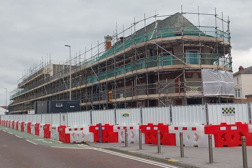 Work began in February this year to transform the art deco Stanley Buildings into a modern business hub
