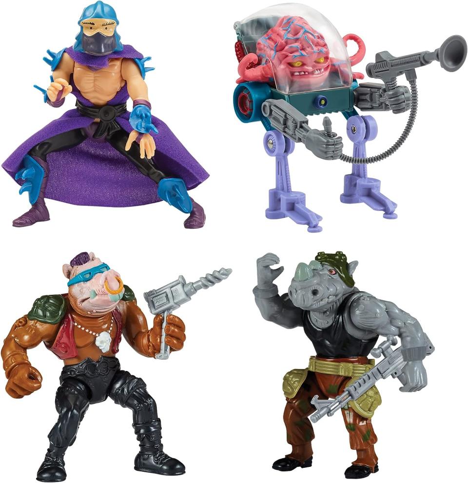 Shredder, Krang, Bebop, Rocksteady (Image: Amazon)