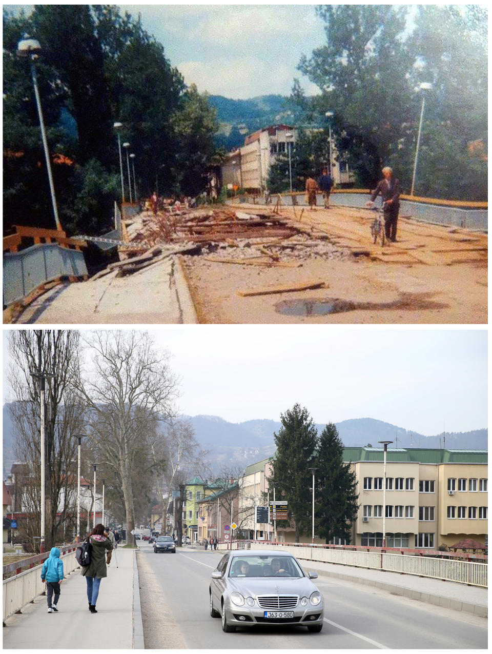 El antes y el ahora de Bosnia 25 años después del final de la guerra