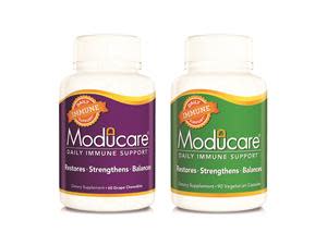 Moducare is the only effective immune modulator that has been researched and clinically tested. It is nontoxic and has no known side effects or drug interactions and is available as a dietary supplement in capsules or chewable tablets. Moducare is safe for adults and children and suitable for vegetarians.