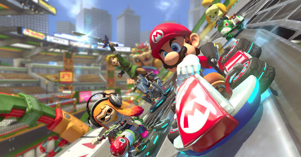 Mario Kart Deluxe. Foto: Amazon