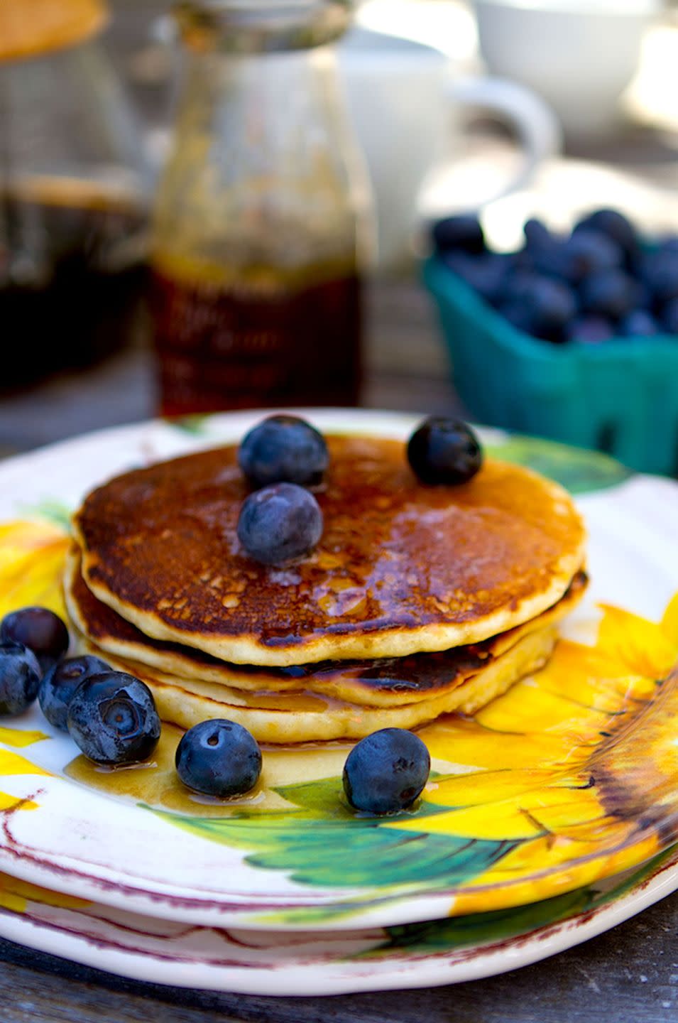 Cornmeal Griddle Pancakes