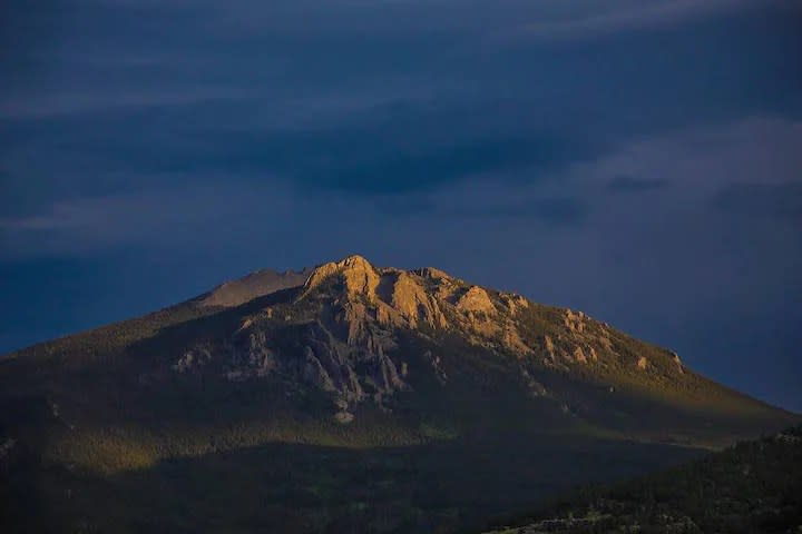 View from Estes Park Airbnb (Credit: Nathan Welton)