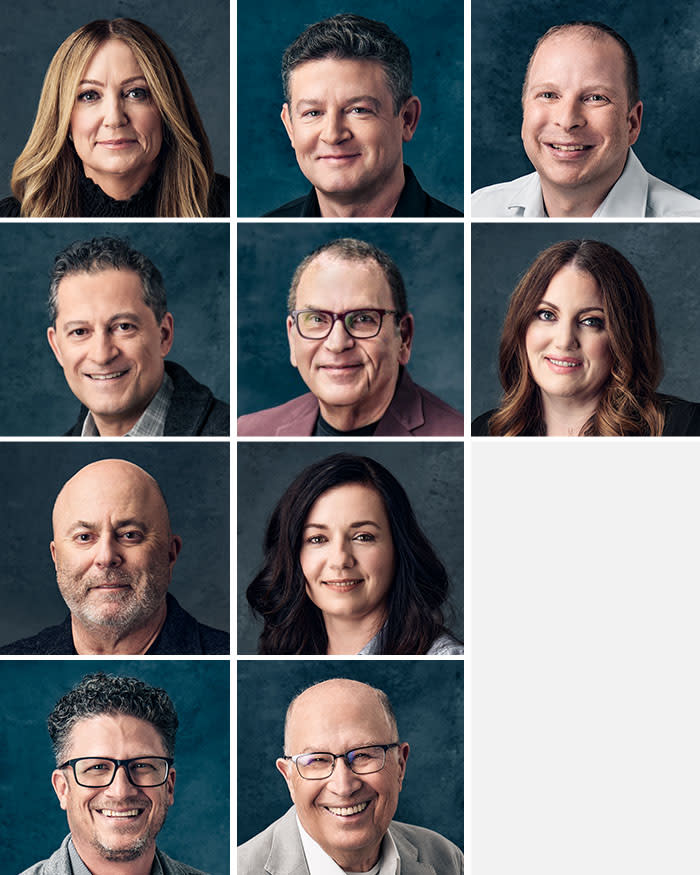 Andrea Bacon, Mark Borda, David Coronel, Tom Fouladi, Peter Mainstain, Rachel Martinez, Craig McCormick, Gary Satin, Vera Singartiyska, Jeremy Stahl, and Bill Tanner