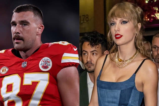 Taylor Swift cheers Chiefs' Travis Kelce against N.Y. Jets amid