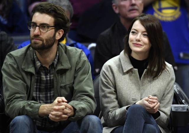 Rarely seen Emma Stone steps out with husband Dave McCary in New York ahead  of release of Poor Things later this year