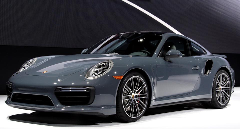 Among the cars Mr Clark has bought is a Porsche 911 turbo. Stock image.