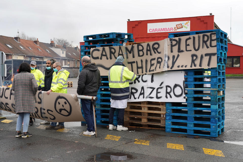 Les salariés de l’usine de Marcq-en-Barœul sont en grève depuis novembre