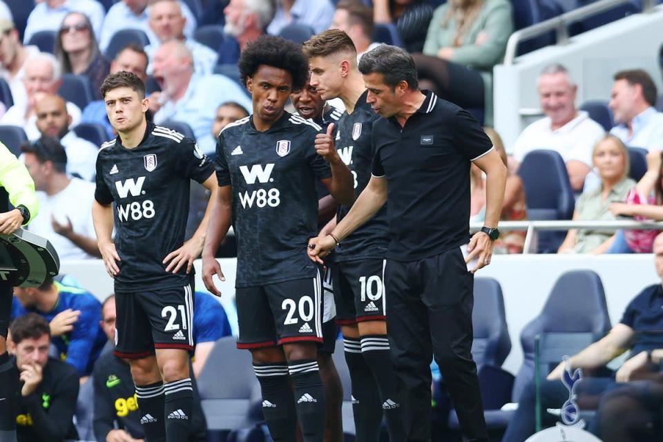 Marco Silva was critical of his Fulham side after they lost to Tottenham on Saturday  (Getty Images)