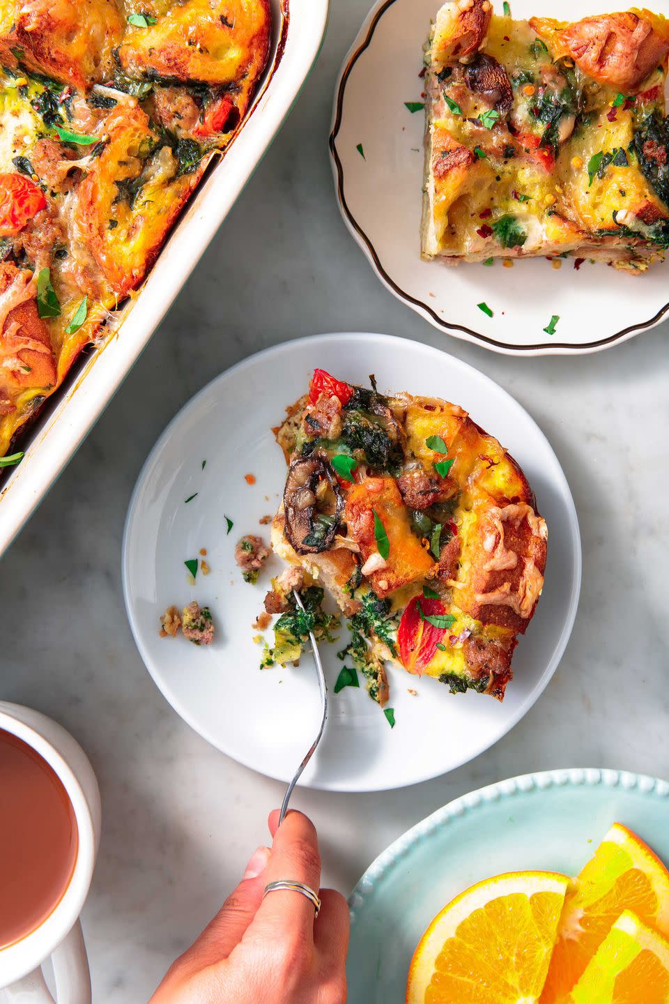 Breakfast Strata