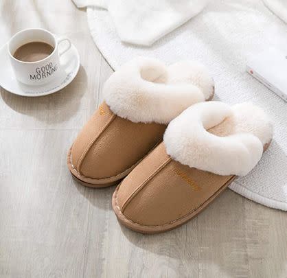 Save 45% on these comfy memory foam slippers