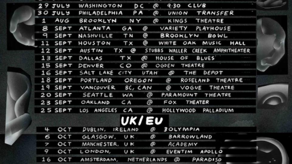 king krule space heavy 2023 tour dates indie rock north america europe live music news tickets