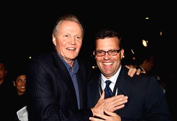 Jon Voight and Chad Oman at the LA premiere of Touchstone's National Treasure