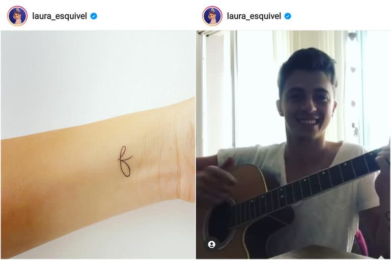 El tatuaje que le dedicó a su novio Facundo fue acompañado de unas sentidas palabras