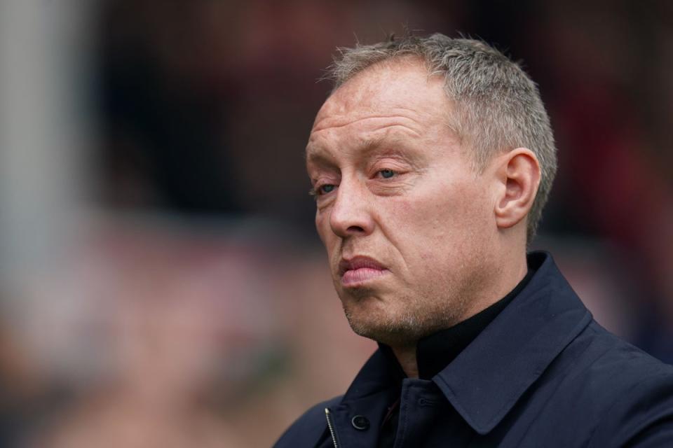Steve Cooper accused the Wolves coaching staff of a lack of discipline (Nick Potts/PA). (PA Wire)