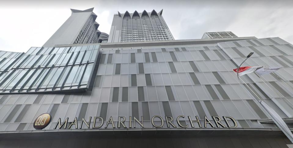 Mandarin Orchard Singapore hotel. (PHOTO: Screenshot/Google Maps)