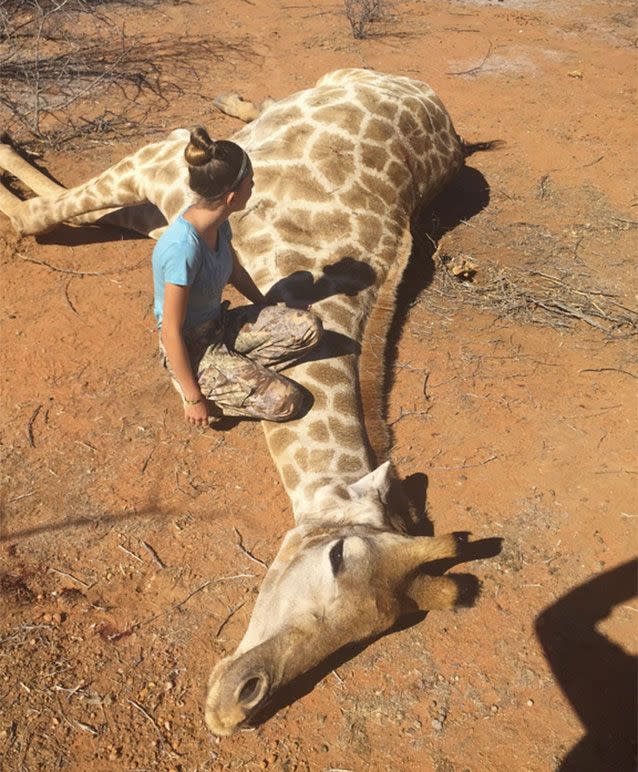 The tween trophy hunter says her South African hunt was one of the best she has been on. Picture: Facebook