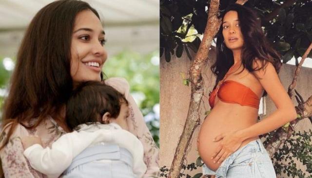 ICYMI: Pregnant Lisa Haydon Shares Women's Day Post For Daughter