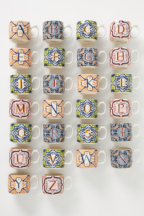 <p><a href="https://go.redirectingat.com?id=74968X1596630&url=https%3A%2F%2Fwww.anthropologie.com%2Fanthroliving%2Fshop%2Fmezze-monogram-mug&sref=https%3A%2F%2Fwww.womansday.com%2Frelationships%2Ffamily-friends%2Fg44228524%2Fbest-bridesmaid-gift-ideas%2F" rel="nofollow noopener" target="_blank" data-ylk="slk:Shop Now;elm:context_link;itc:0;sec:content-canvas" class="link ">Shop Now</a></p><p>Mezze Monogram Mug</p><p>$14.00</p><p>anthropologie.com</p><span class="copyright">Anthropologie</span>