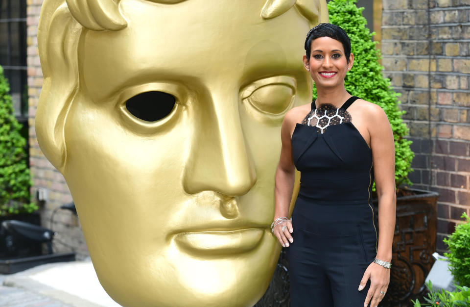 Naga Munchetty attending the BAFTA Craft Awards at the Brewery in London.