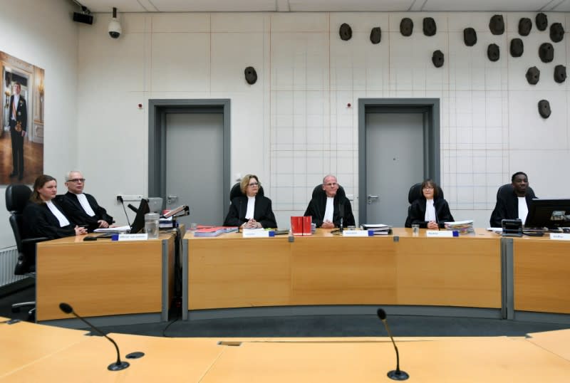 First procedural hearing of a man accused of keeping his family in seclusion in an isolated farmhouse, at a court in Assen