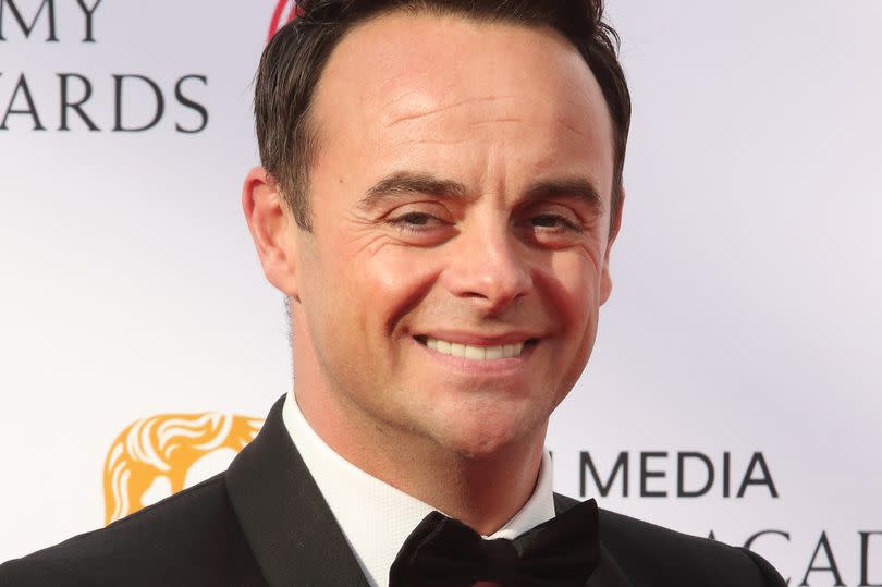 Ant McPartlin seen on the red carpet during the Virgin Media BAFTA Television Awards 2019 at The Royal Festival Hall in London.