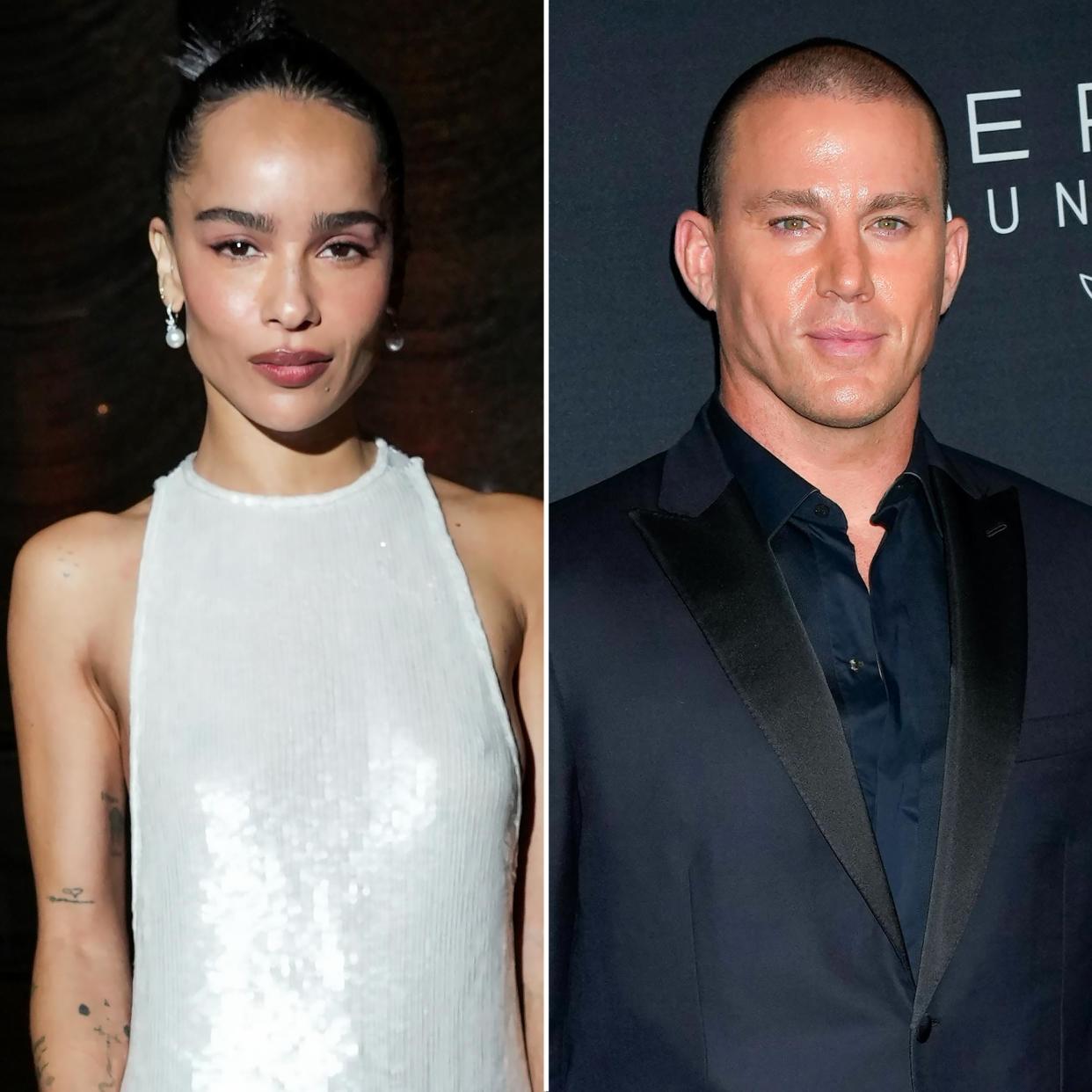 Zoe Kravitz and Channing Tatum Attend Caring For Women Dinner