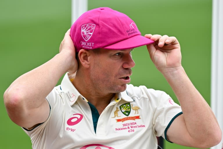 Australia's David Warner will play his final Test in Sydney this week (Izhar KHAN)