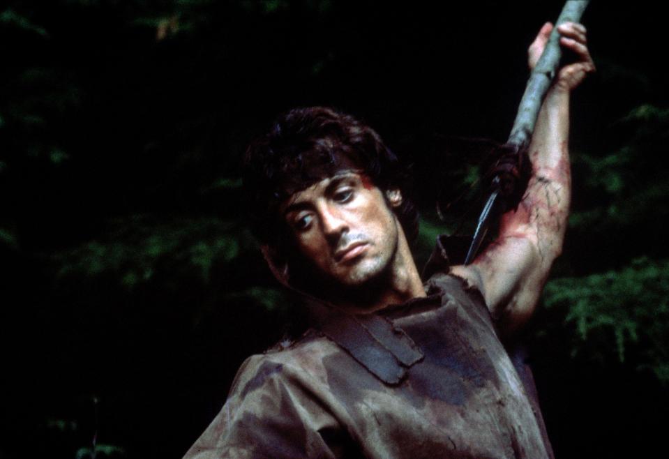 SYLVESTER STALLONE, FIRST BLOOD, 1982