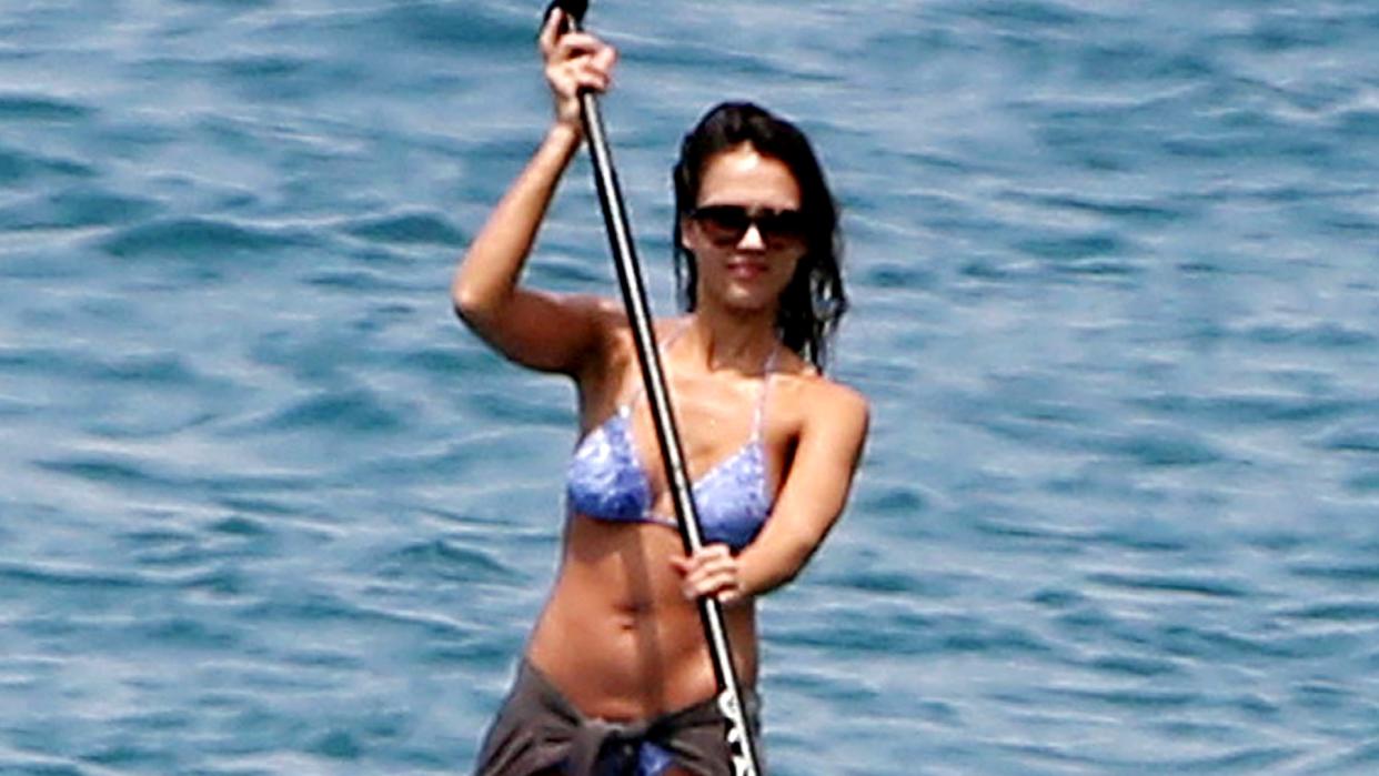 Jessica Alba Wows in Not One But Two Bikinis in Hawaii