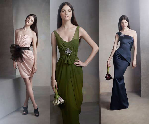 Bridesmaid gowns by Vera Wang for David's Bridal are now available in stores!