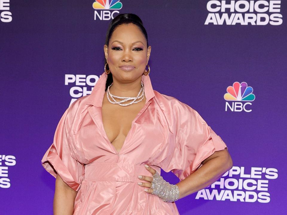 Garcelle Beauvais at the 2021 People's Choice Awards.