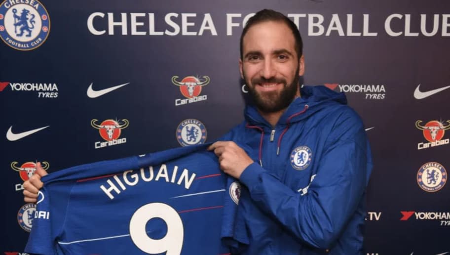 Striker ​Gonzalo Higuain has already signed for the Blues on loan