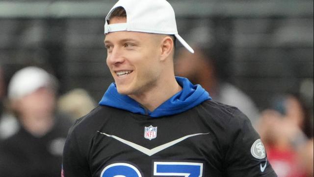 Former Panthers star Christian McCaffrey ranked No. 1 RB in NFL