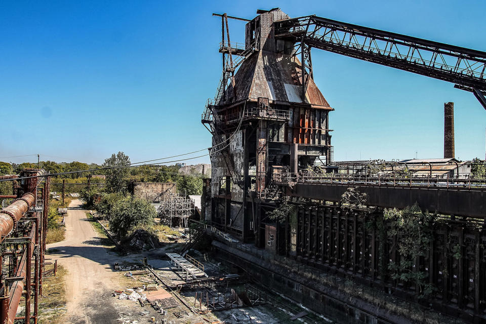 Abandoned steelworks looks like ‘post-apocalyptic wasteland’