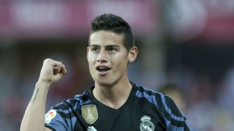 James Rodriguez Real Madrid La Liga