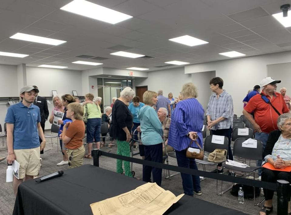 The Greene County Records Center and Archives opens a time capsule from 1915.