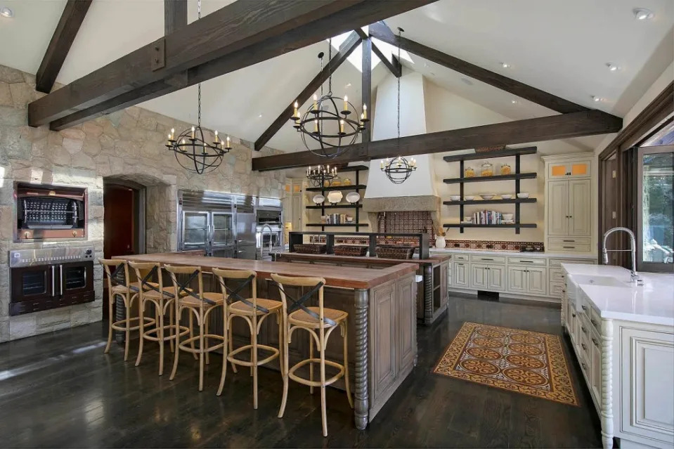 A look inside the home’s kitchen. Village Properties
