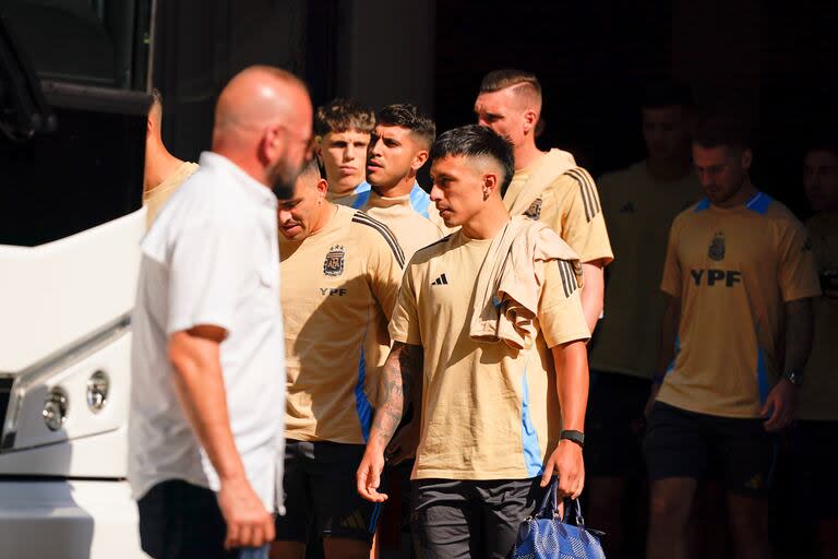 Lionel Messi en Atlanta días previo al inicio de la Copa América