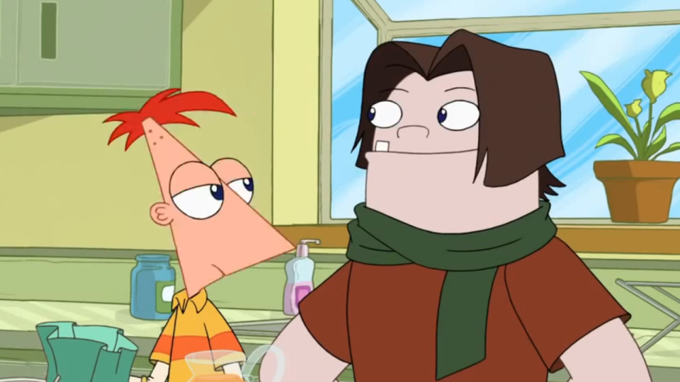 Older Phineas and Buford in 